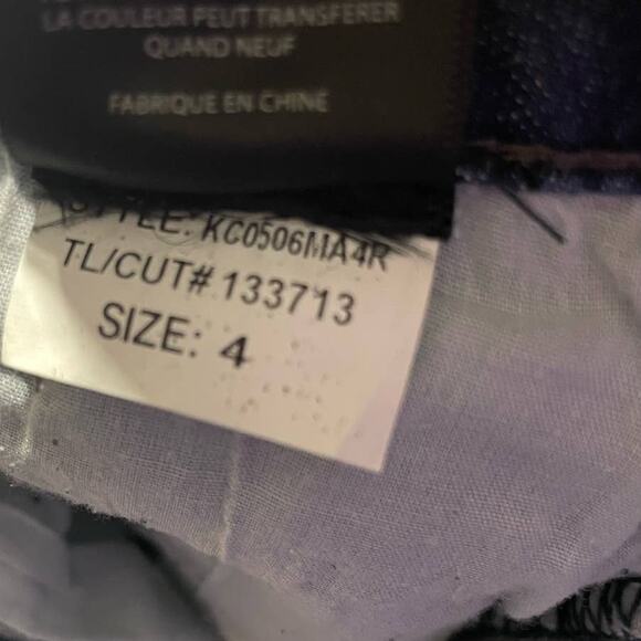 NWT Kut From The Kloth Women's Size 4 Bardot Cropped Skinny Boyfriend Jeans Blue - Picture 7 of 16